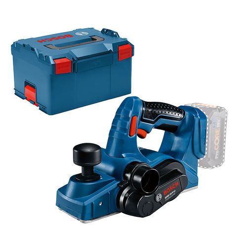 Cepillo inalámbrico Bosch GHO 18V-LI, 18V SB en maletín