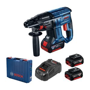 Rotomartillo Bosch GBH 180-LI 18V 2 baterías y maletín