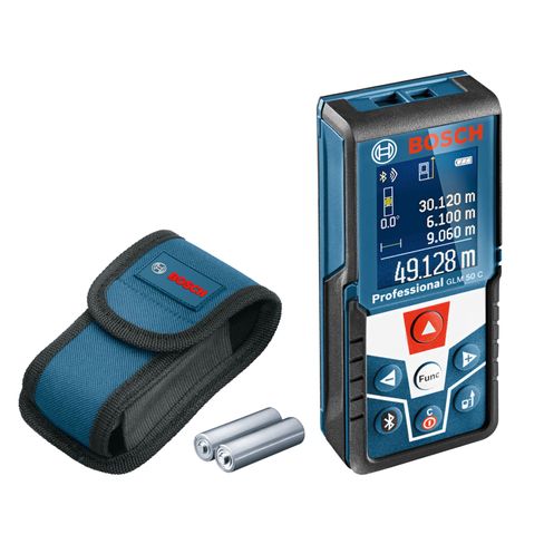 Medidor Láser Bosch GLM 50 C alcance 50m con Bluetooth
