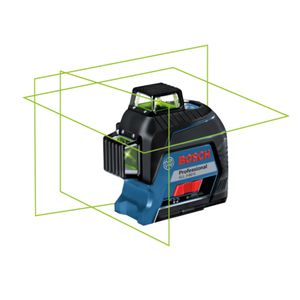 Nivel láser verde Bosch GLL 3-80 G 120mt, 360º