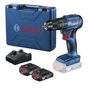 Taladro percutor 1/2" Bosch GSB 185-LI 18V 2 baterías y maletín