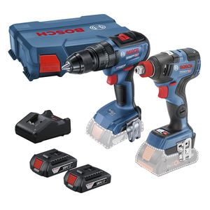 Combo Taladro impacto Bosch 2 bat y maletín