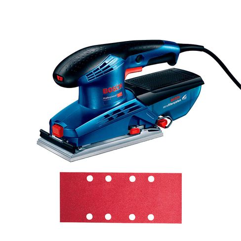 Lijadora orbital Bosch GSS 23 AE 160W 220V c/colector de polvo