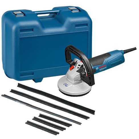 Lijadora para concreto Bosch GBR 15 CA 1500W 220V, en maletín