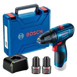 Taladro atornillador Bosch GSR 120-LI 12V 2 baterías y maletín