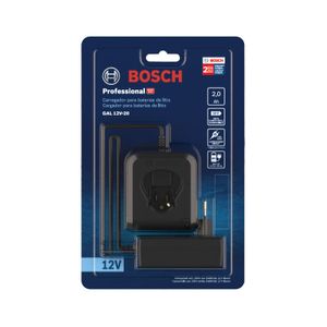 Cargador de baterías 12V Bosch GAL 12V-20, Bivolt