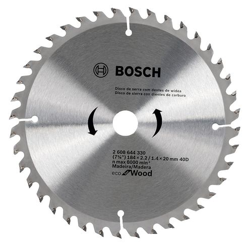 ø184x20mm, 40 dientes
