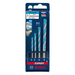 Broca Bosch EXPERT CYL-9 Multiconstruction Ø4-5-6-8mm 4und