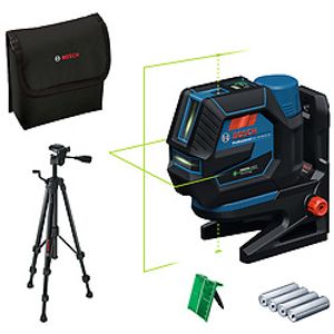 Nivel Laser de Linhas Verdes Bosch GCL 12V-50-22 CG + tripode